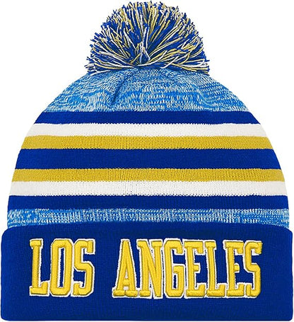 MXICNC City Classic Winter Football Beanie Stylish Warm Gift for Men Women Fans