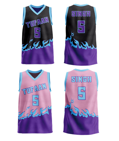 Custom Reversible Basketball Jersey