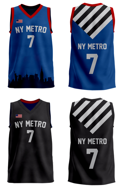 Custom Reversible Basketball Jersey