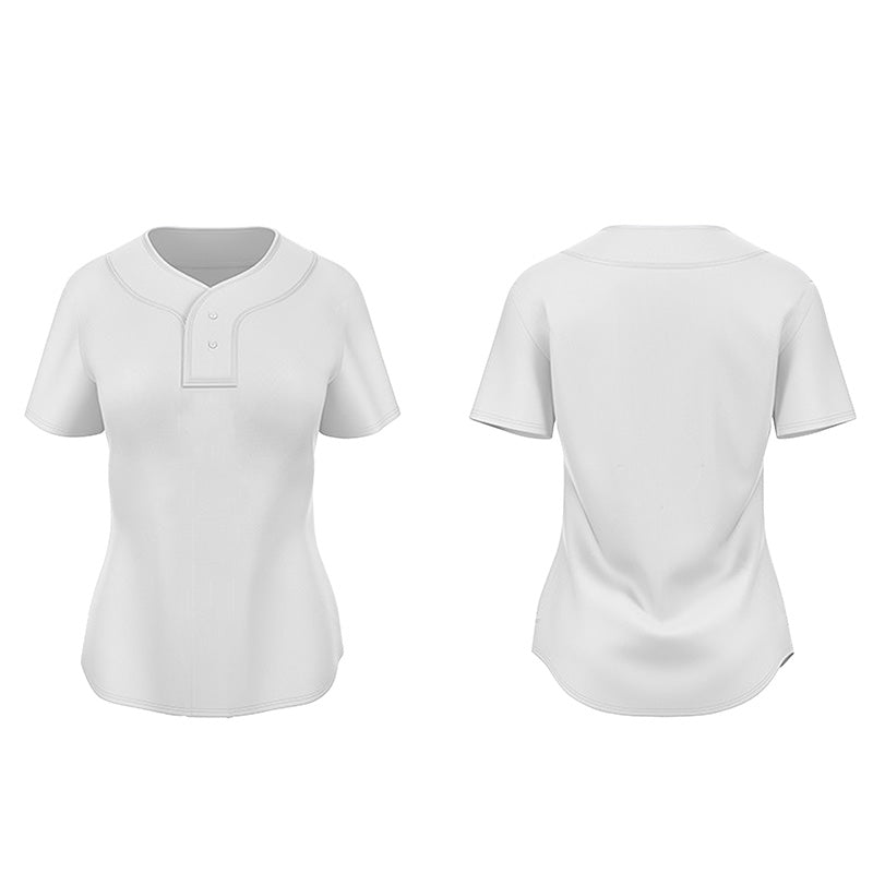 Custom 2-Button Unisex Baseball/Softball Jersey